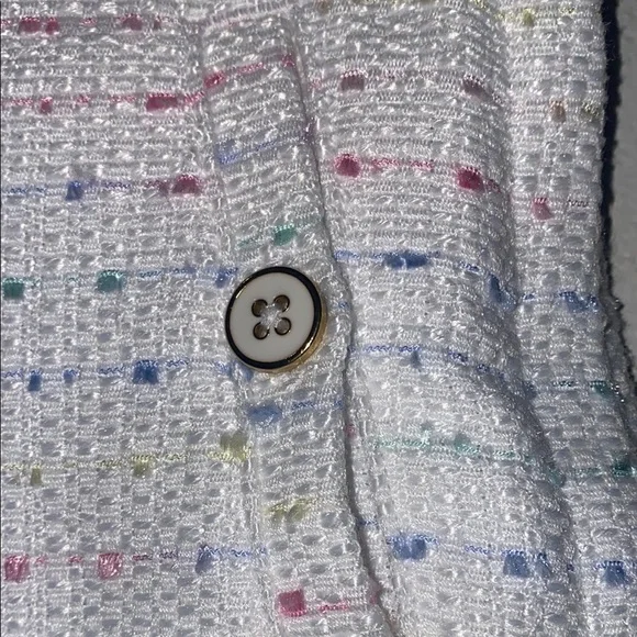 Janie and Jack Girls size 12 High Waist tweed look Shorts - Picture 5 of 15